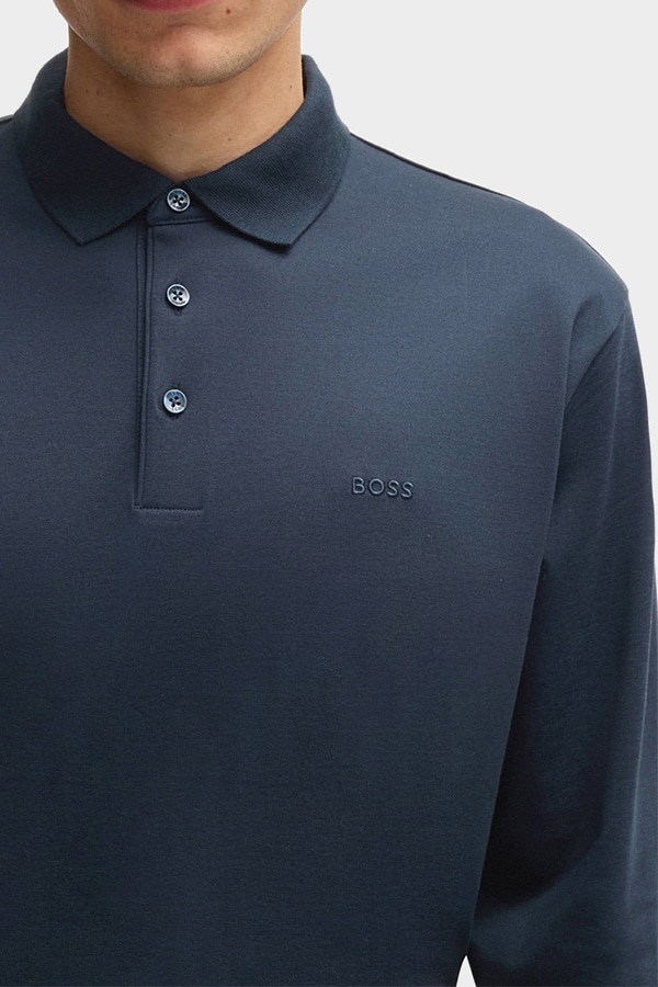 ΠΟΛΟ ΜΠΛΟΥΖΑ BOSS - 412 ΜΠΛΕ